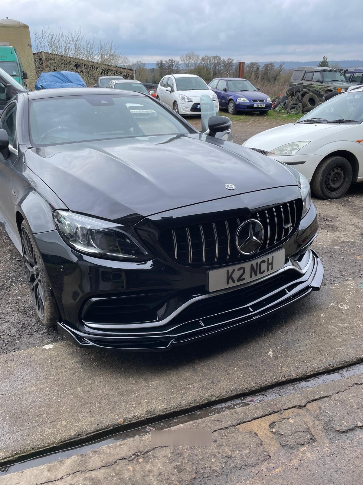 Mercedes C63 AMG bodywork